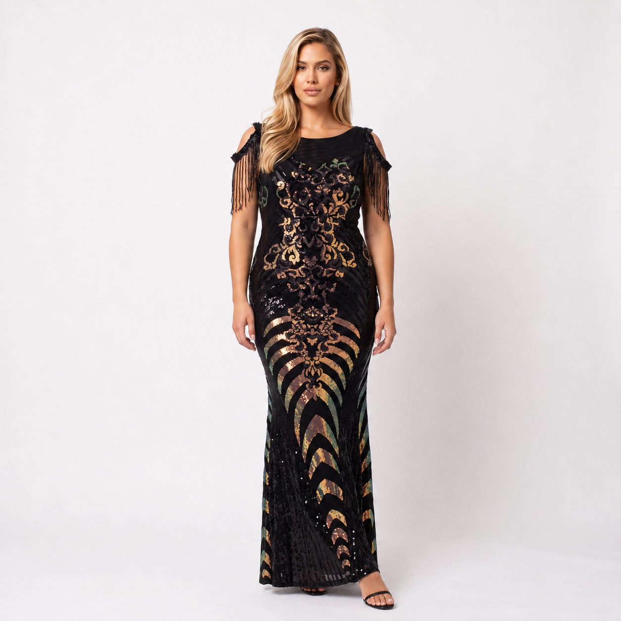 Vestido Negro de Fiesta