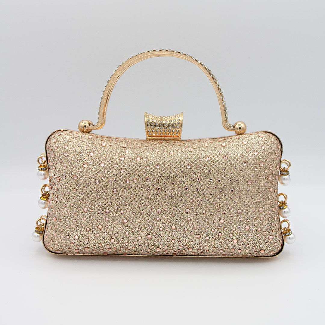 Bolso con Piedras Decorativas