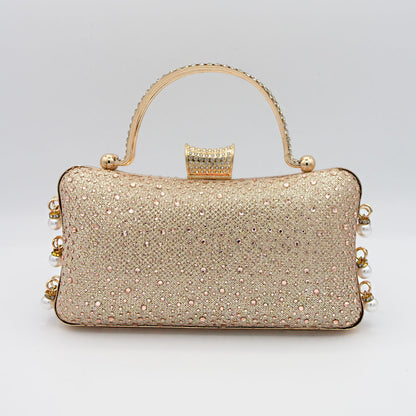 Bolso con Piedras Decorativas