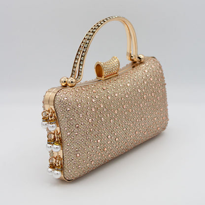 Bolso con Piedras Decorativas