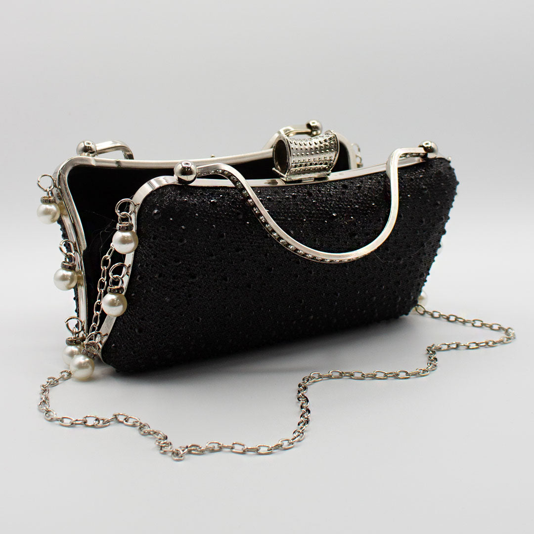 Bolso con Piedras Decorativas