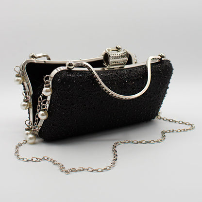 Bolso con Piedras Decorativas