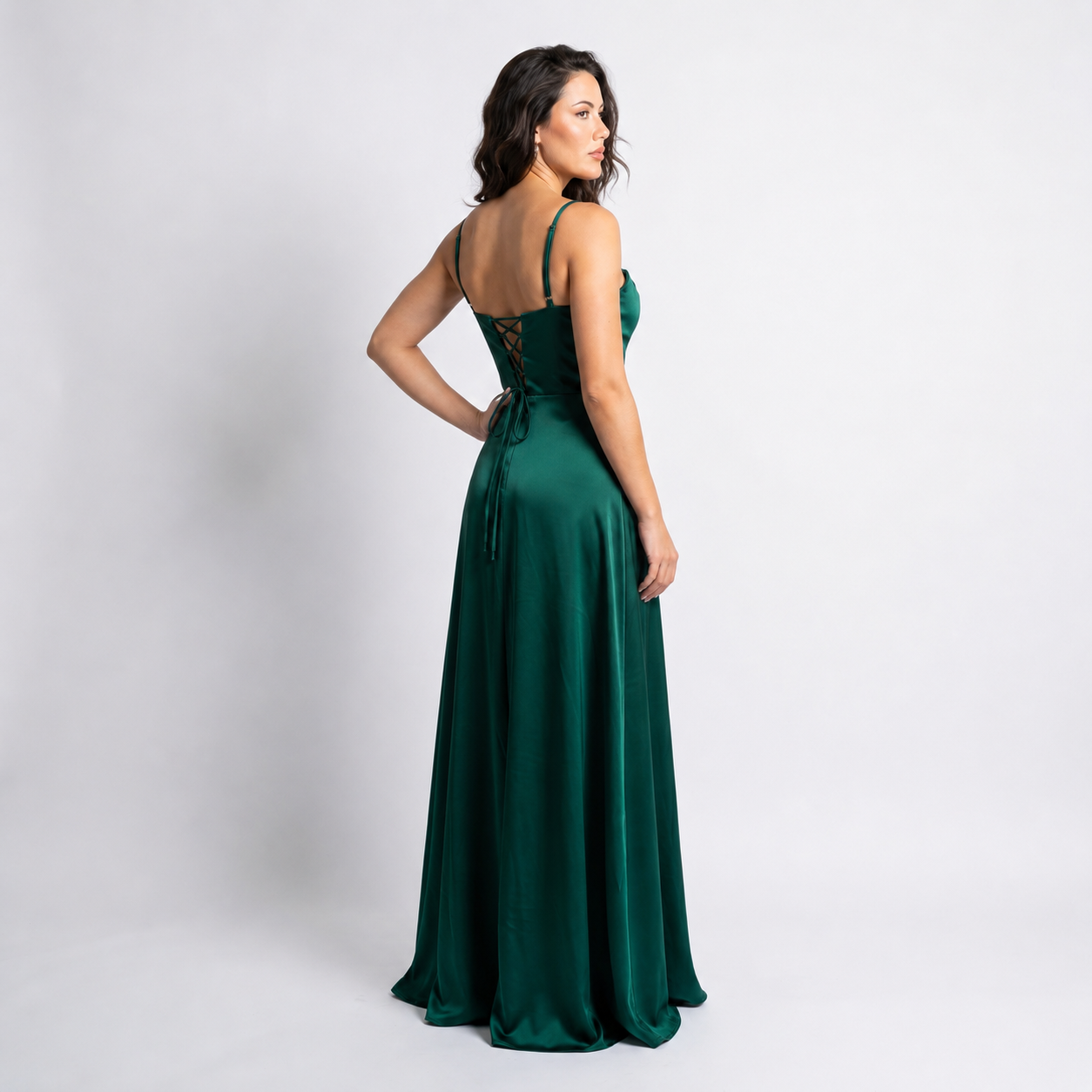 Sweetheart Neck Dress with Corset, Sheer Panels, and Full Skirt Sizes M-XL